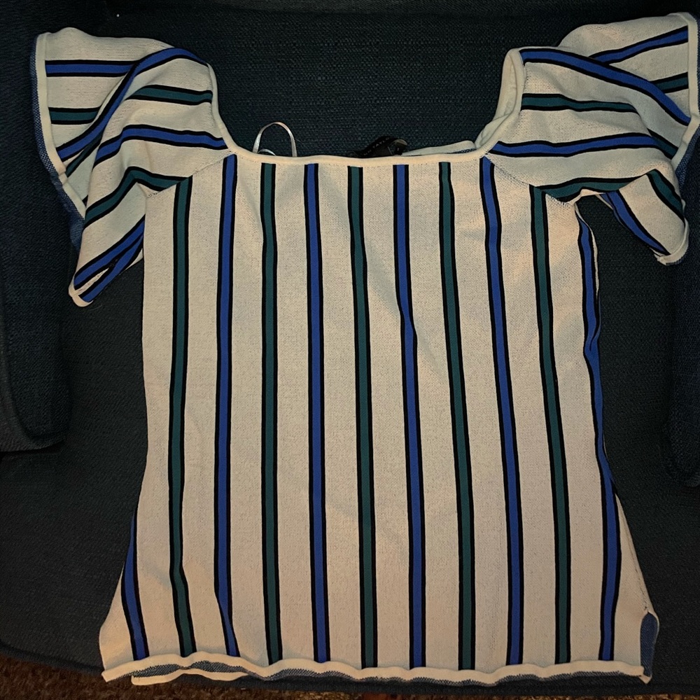Ann Taylor Striped blouse